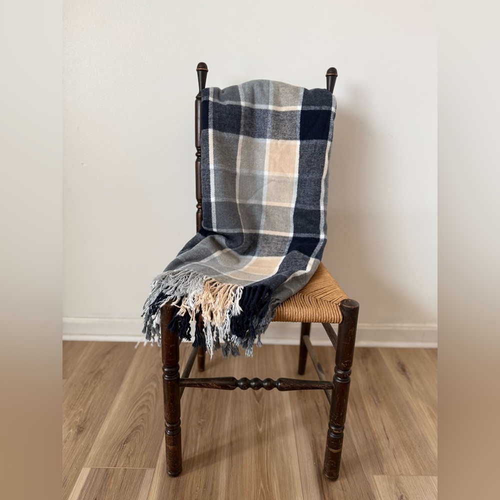 Plaid Throw Blanket